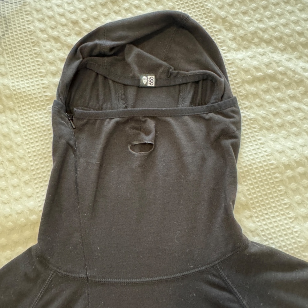 686 Airhole Black One Piece Thermal First Layer Insulation / Men's Size Large - Picture 4 of 11